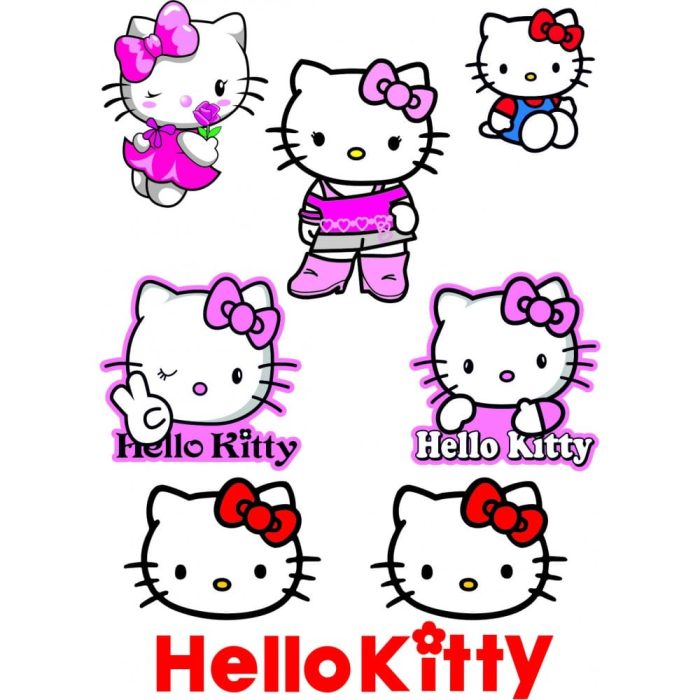 HELLO KİTTY Motosiklet Sticker